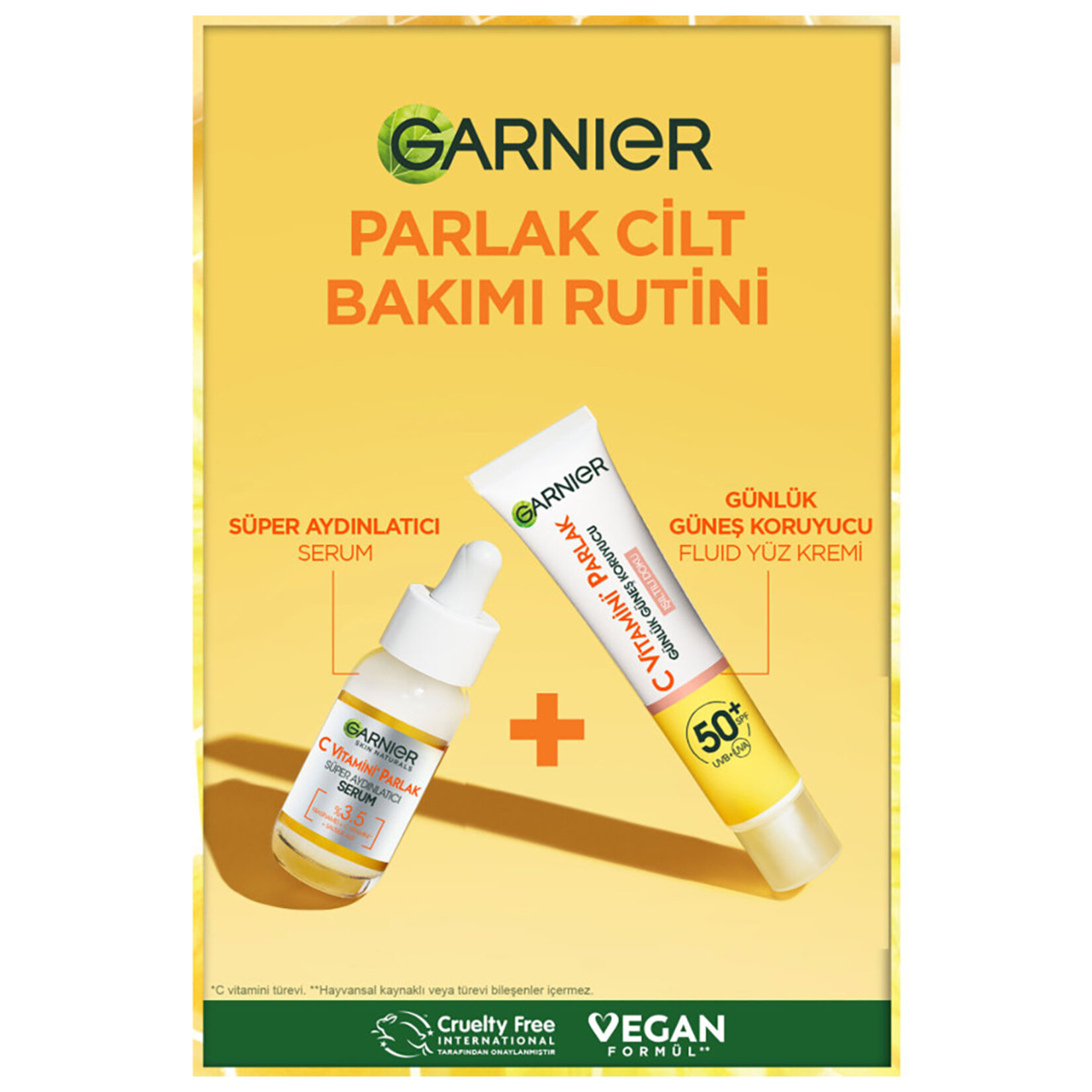 Garnier C Vitaminli Parlak Günlük Güneş Koruyucu Işıltılı Doku 40ml - Görsel 8