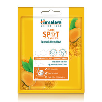 Himalaya Leke Karşıtı Zerdaçal Özlü Kağıt Maske 30Ml