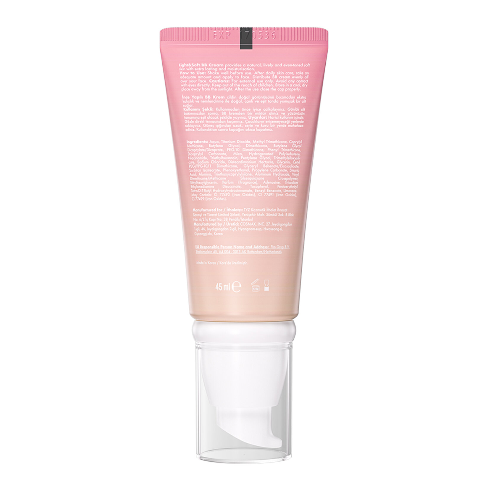 K-Lotus Beauty Light & Soft Bb Krem 45 Ml - Görsel 2