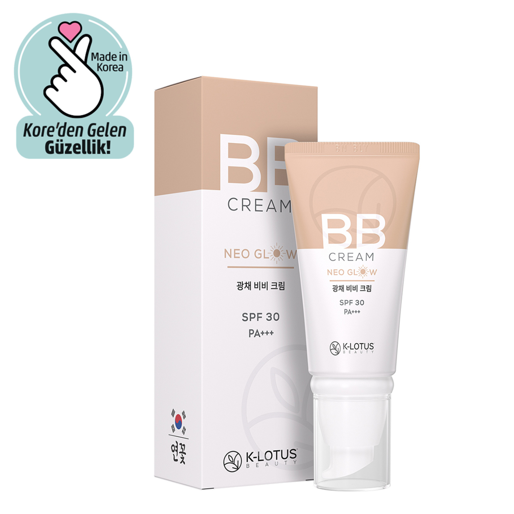 K-Lotus Beauty Neo Glow Aydınlatıcı Bb Krem 45Ml - Görsel 1