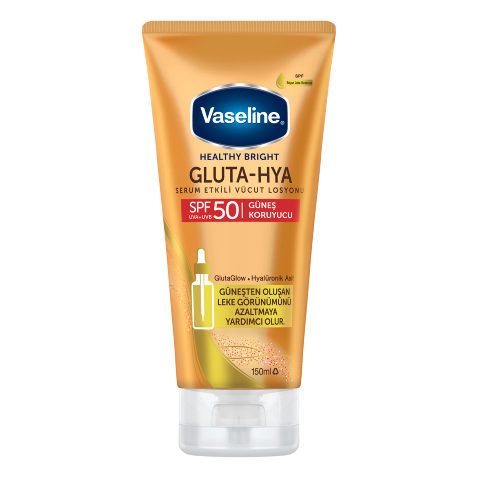 Vaseline Gluta Hya Güneş Koruyucu Vücut Losyonu 150 Ml - Görsel 1
