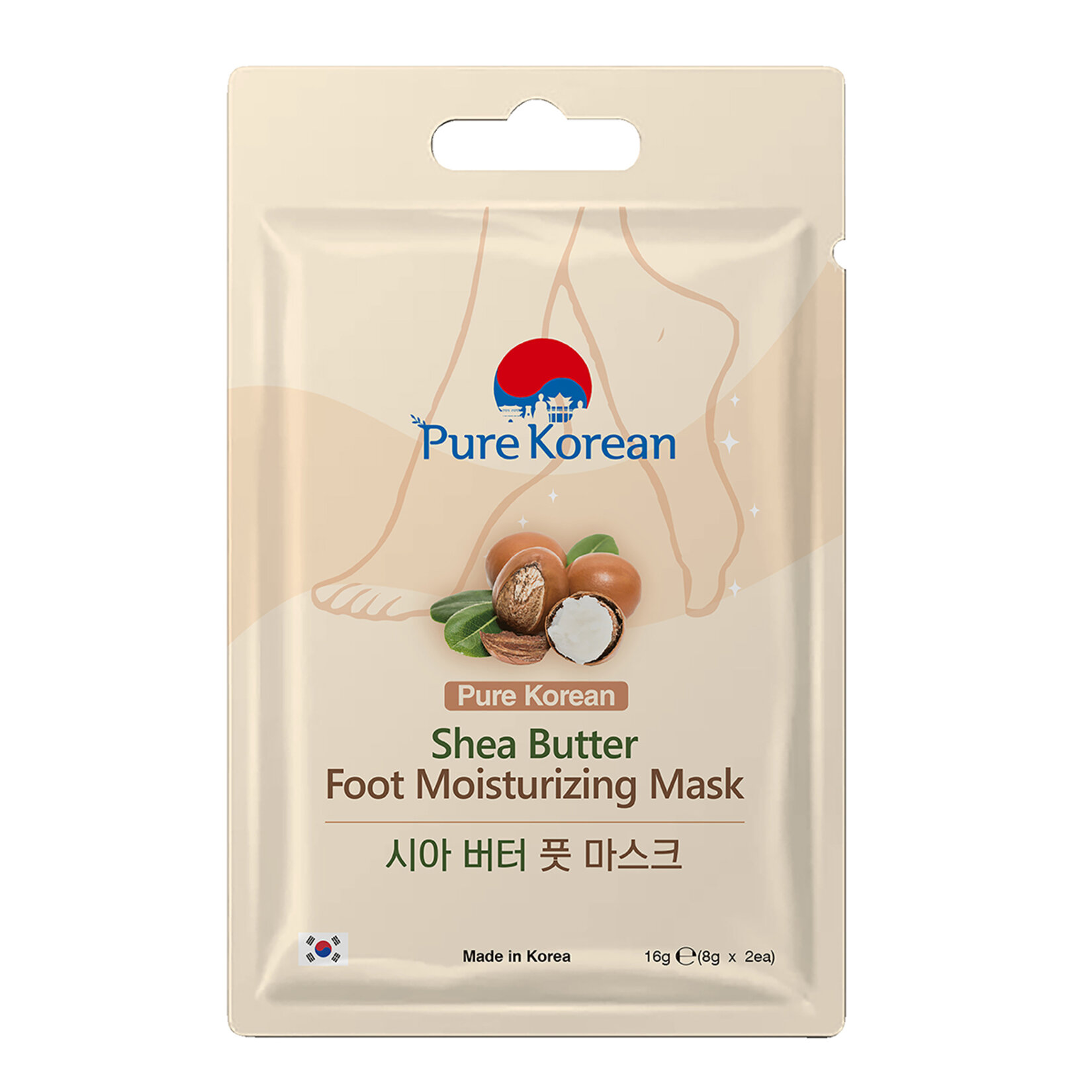 Pure Korean Nemlendirici Ayak Maskesi 16 G