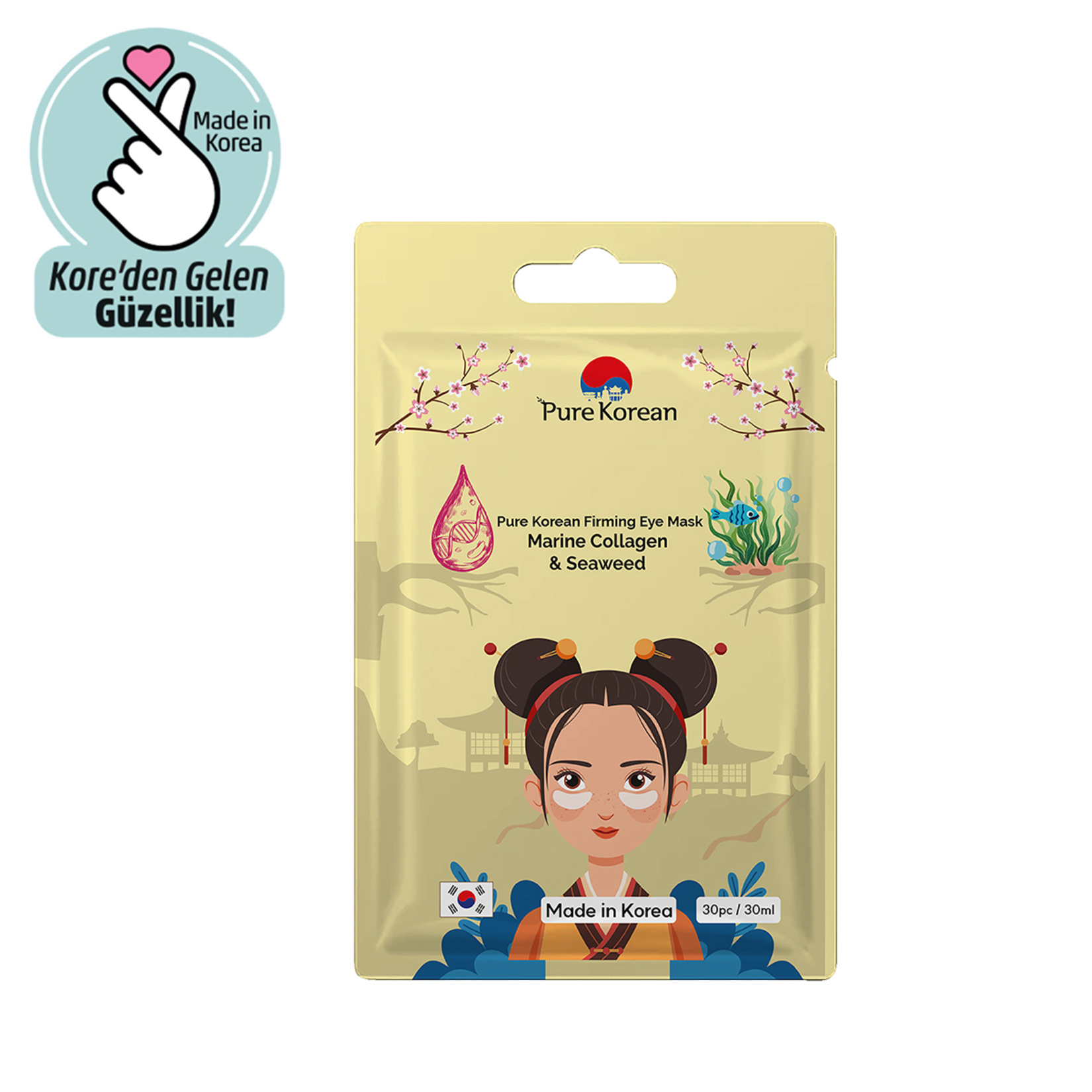 Pure Korean Firming Eye Mask Göz Maskesi 30'lu