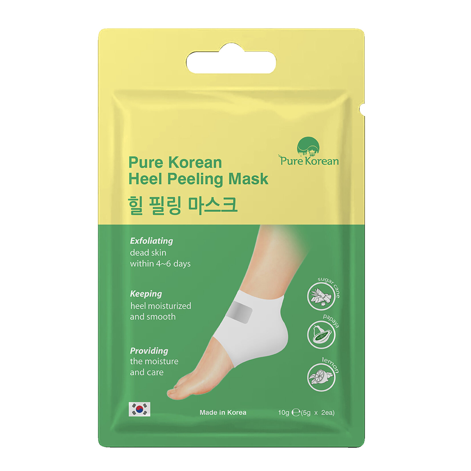 Pure Korean Heel Peeling Mask 10 G