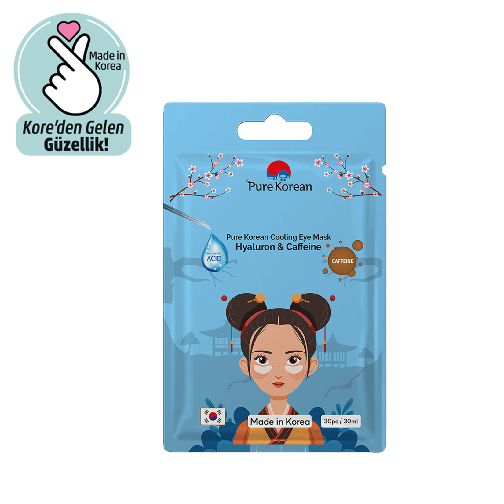 Pure Korean Cooling Eye Mask Göz Maskesi 30'lu