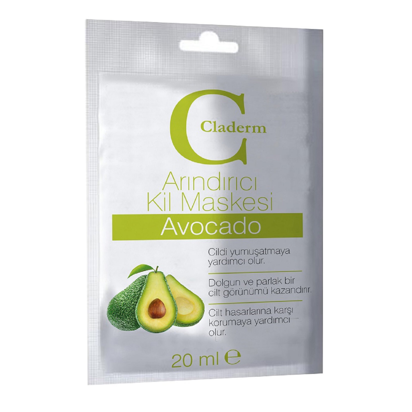 Claderm Avocado Kil Maskesi 20 Ml