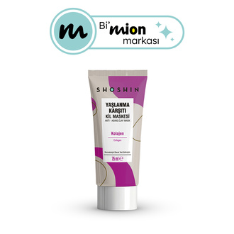 Shoshin Kolajen Yaşlanma Karşıtı Kil Maskesi 75 Ml
