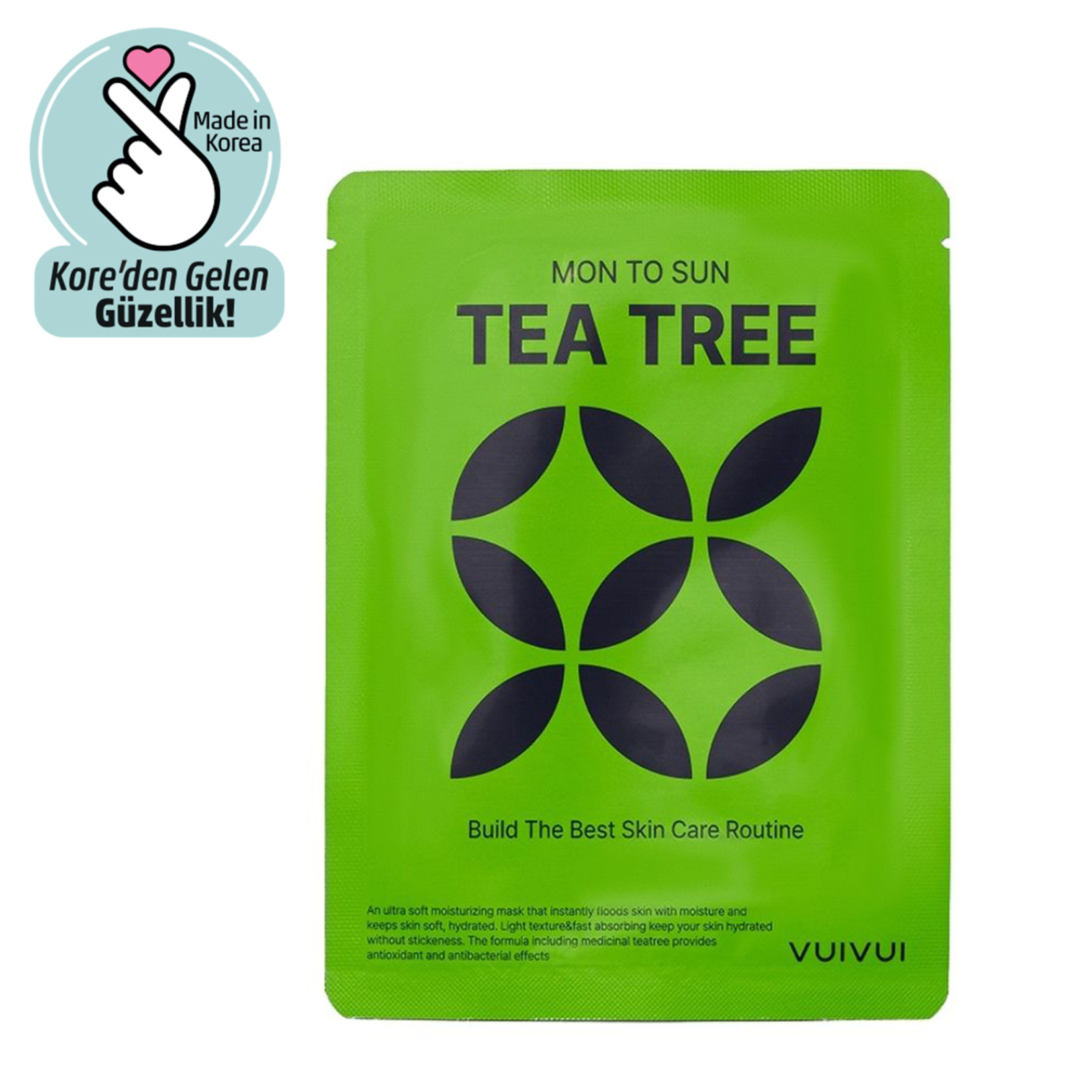 Byeolee Mon To Sun Tea Tree Yüz Maskesi 25 Ml