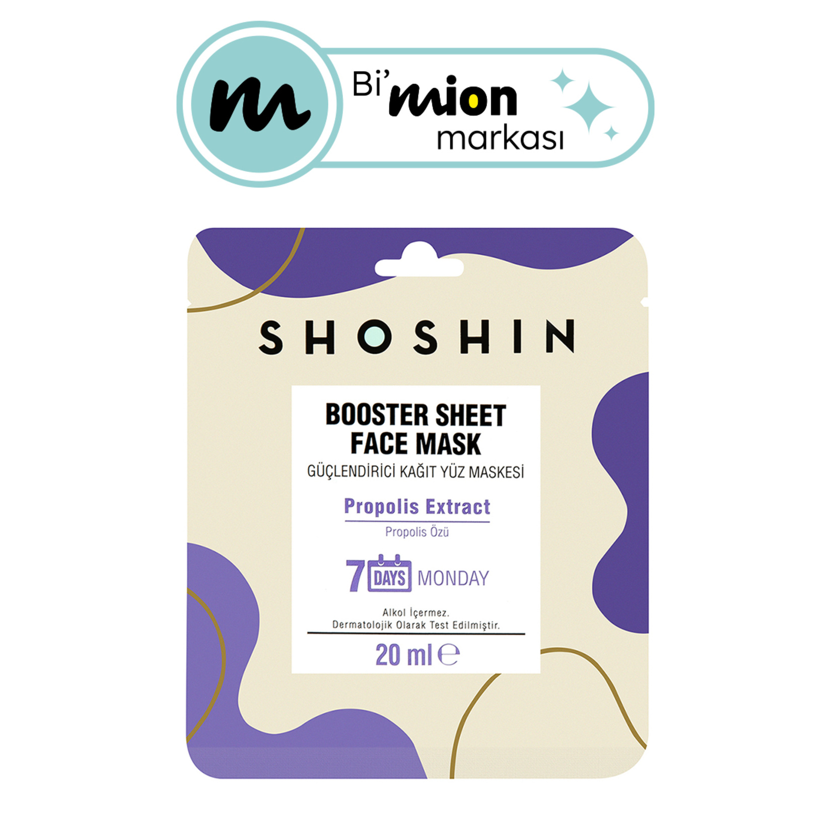 Shoshin Güçlendirici Kağıt Yüz Maskesi 20 Ml - Görsel 1