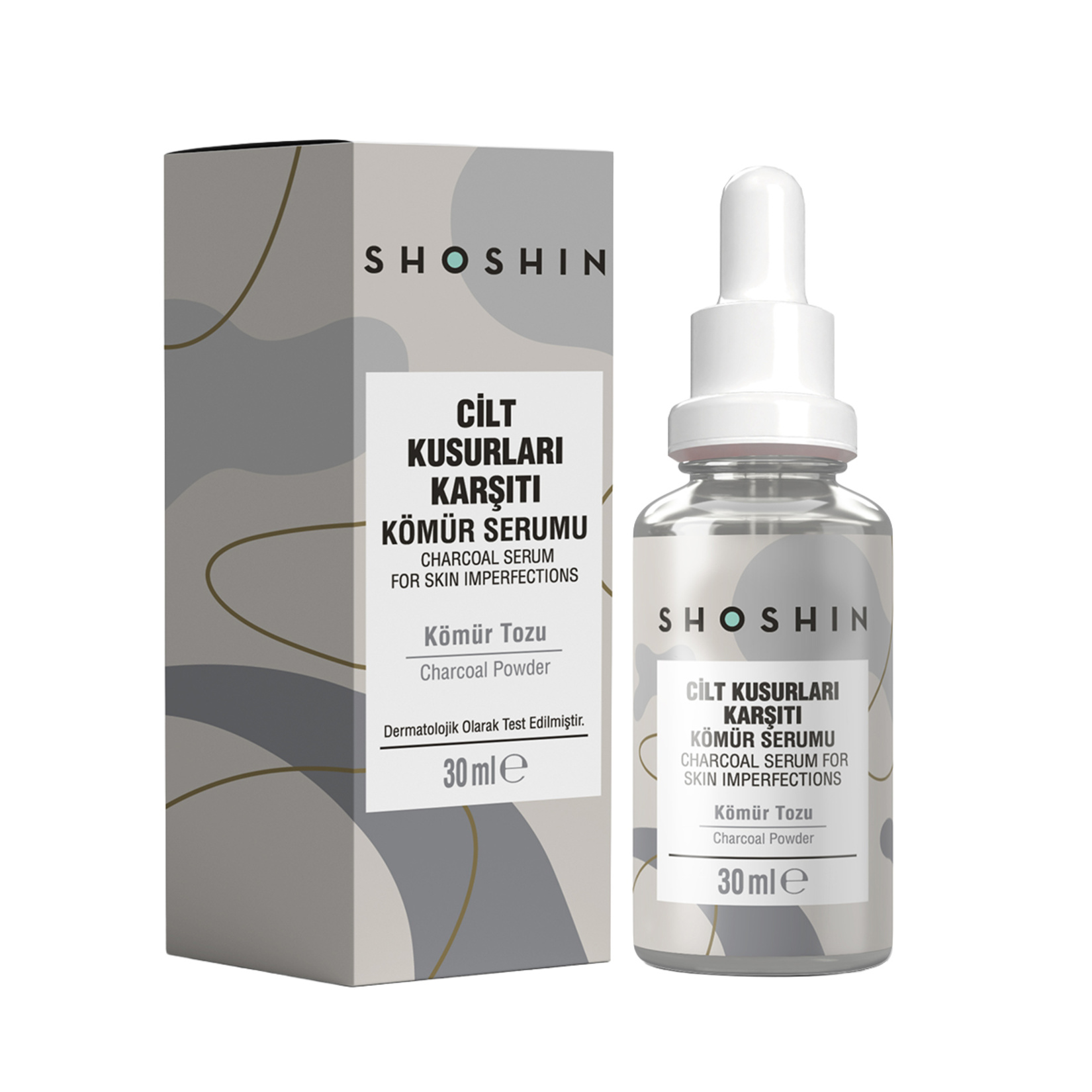 Shoshin Cilt Kusurları Karşıtı Kömür Serumu 30 Ml - Görsel 1