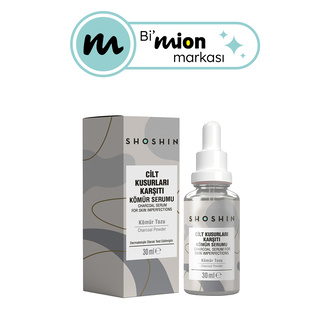 Shoshin Cilt Kusurları Karşıtı Kömür Serumu 30 Ml