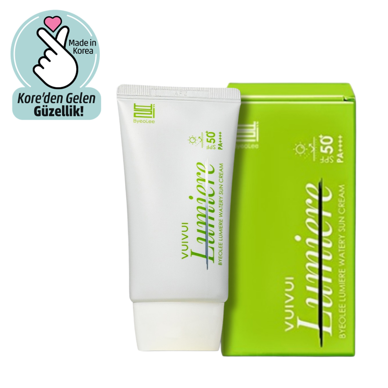 Byeolee Lumiere Güneş Kremi SPF50 PA++++ 50 G - Görsel 1