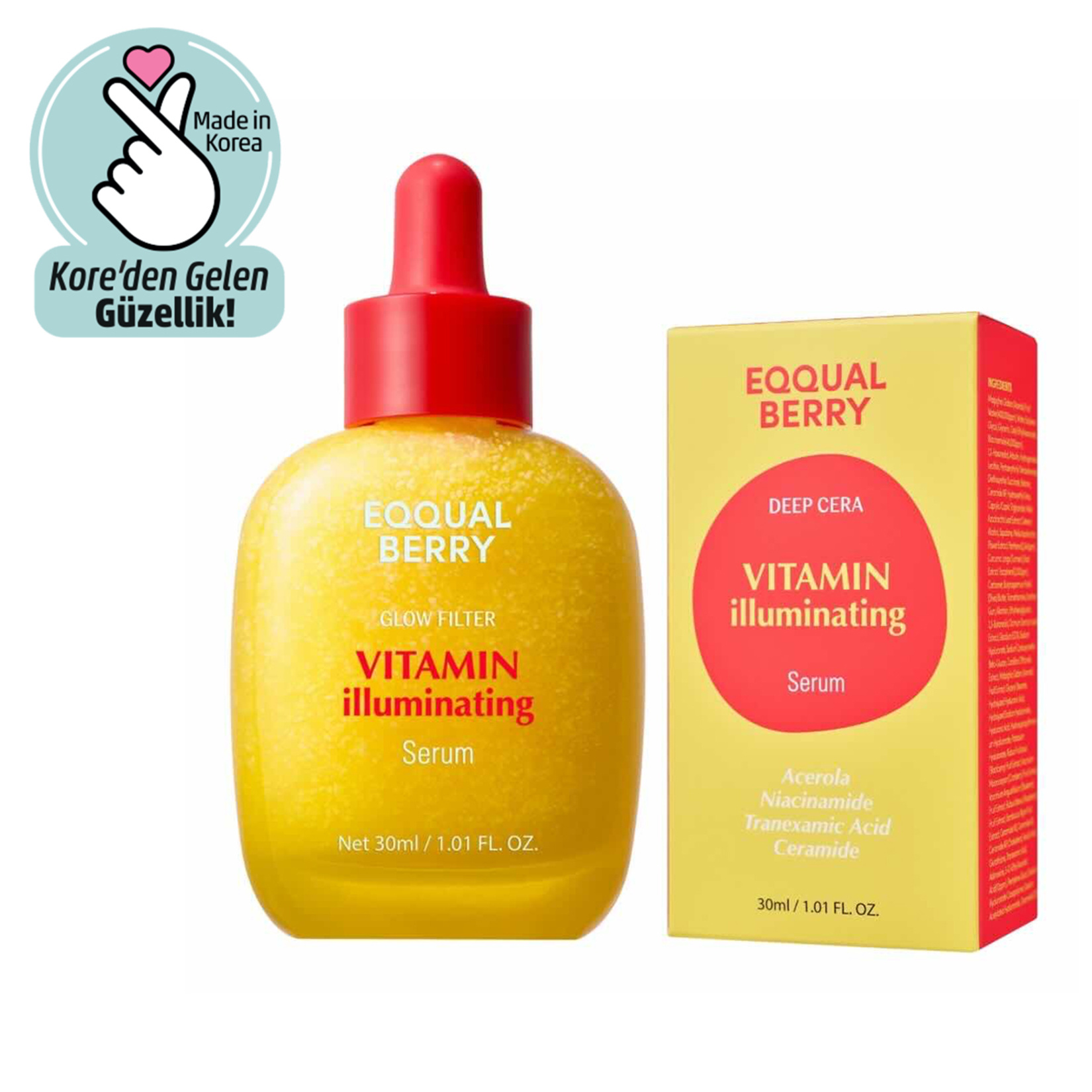 Eqqualberry Vitamin Illuminating Serum 30 Ml