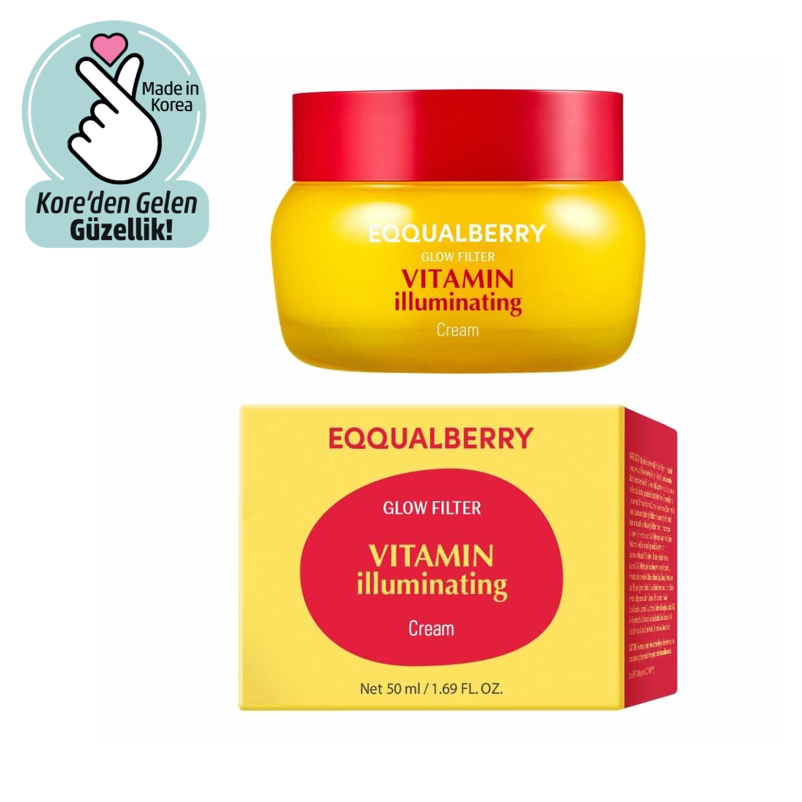 Eqqualberry Vitamin Illuminating Cream 50 Ml