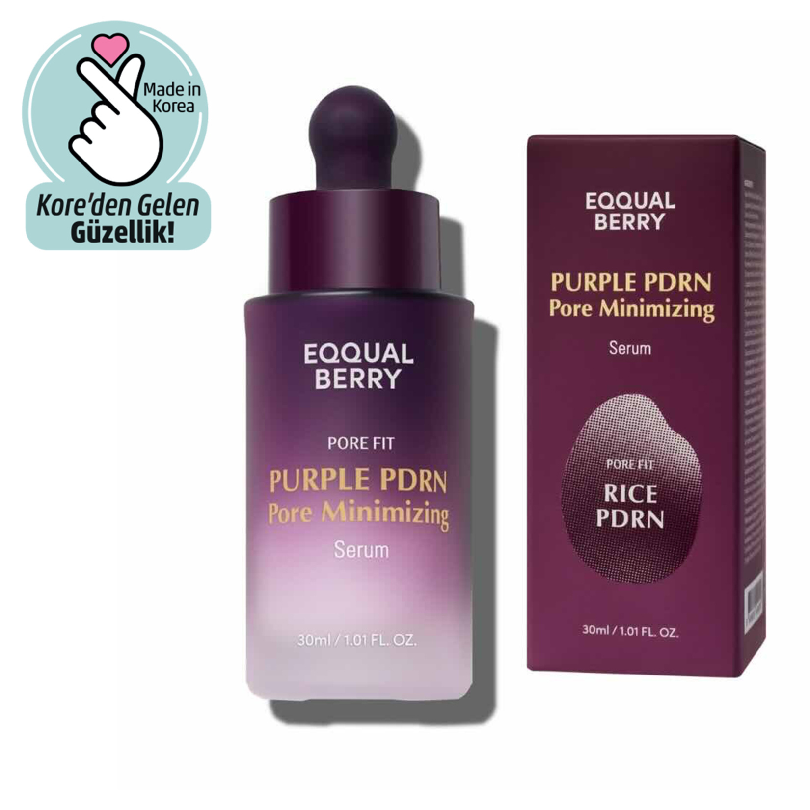 Eqqualberry Purple Pdrn Pore Minimizing Serum 30 Ml