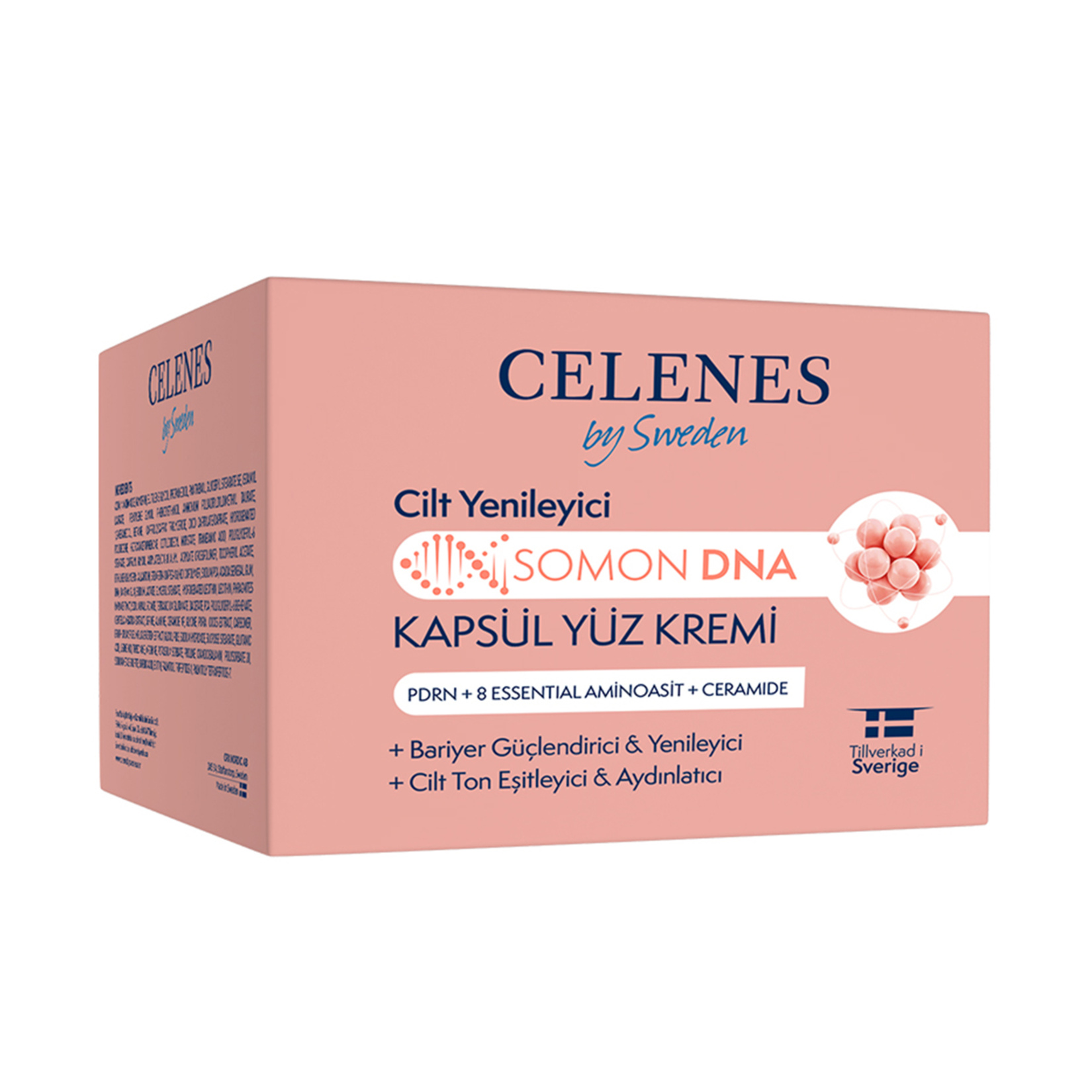 Celenes Somon DNA Cilt Yenileyici Kapsül Krem 50 Ml - Görsel 1