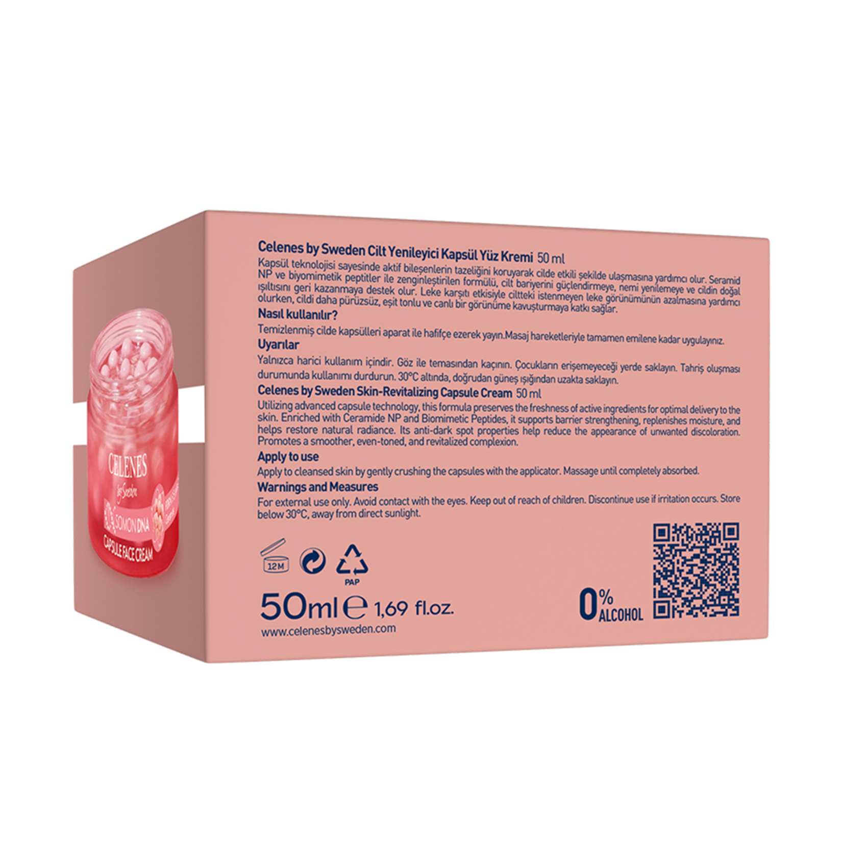 Celenes Somon DNA Cilt Yenileyici Kapsül Krem 50 Ml - Görsel 2