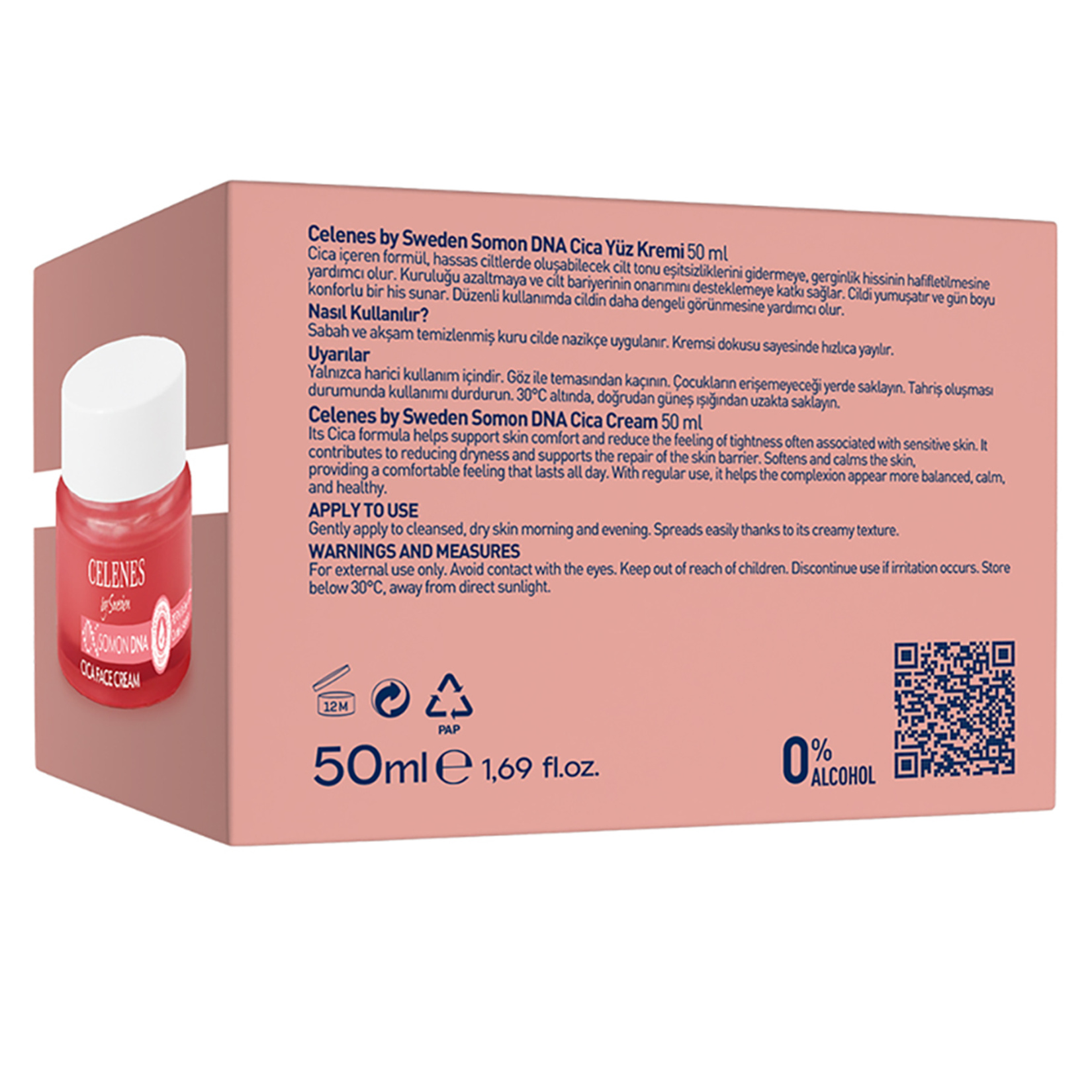 Celenes Somon DNA Cica Yüz Kremi 50 Ml - Görsel 2