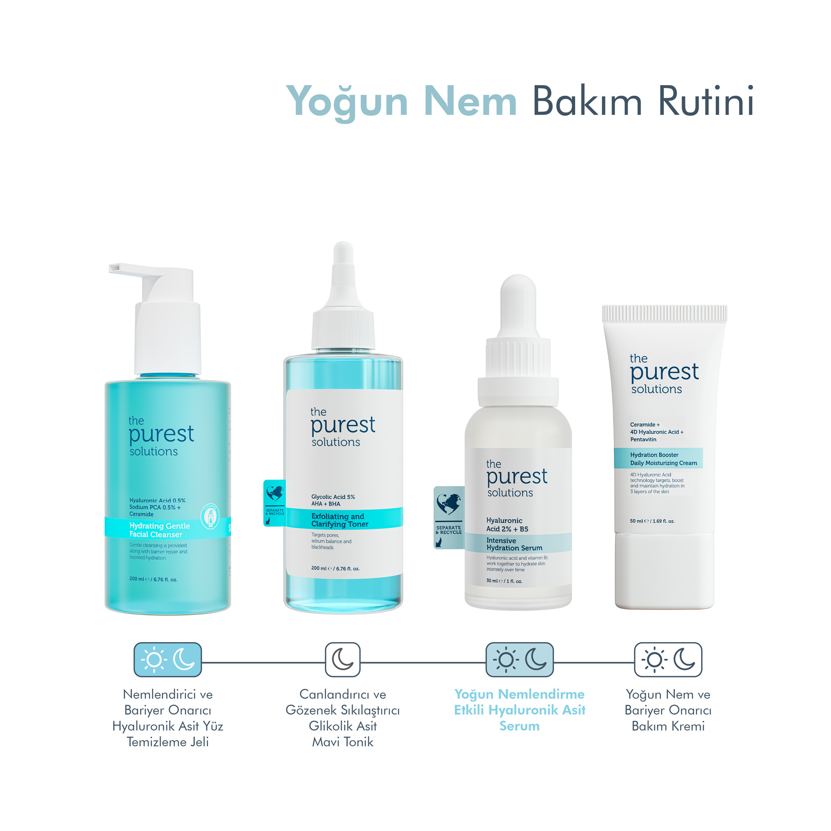 The Purest Solutions Nemlendirici Bakım Serum 30 ml - Görsel 5