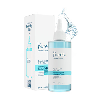 The Purest Solutions Glycolic  Acid  %5 Aha+Bha 200 Ml