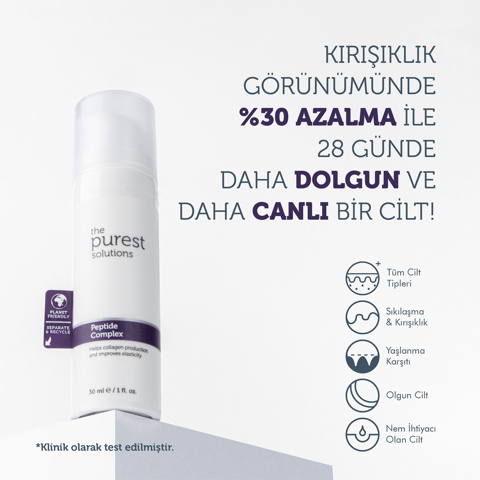 The Purest Solutions Yaşlanma Karşıtı Serum 30 ml - Görsel 2