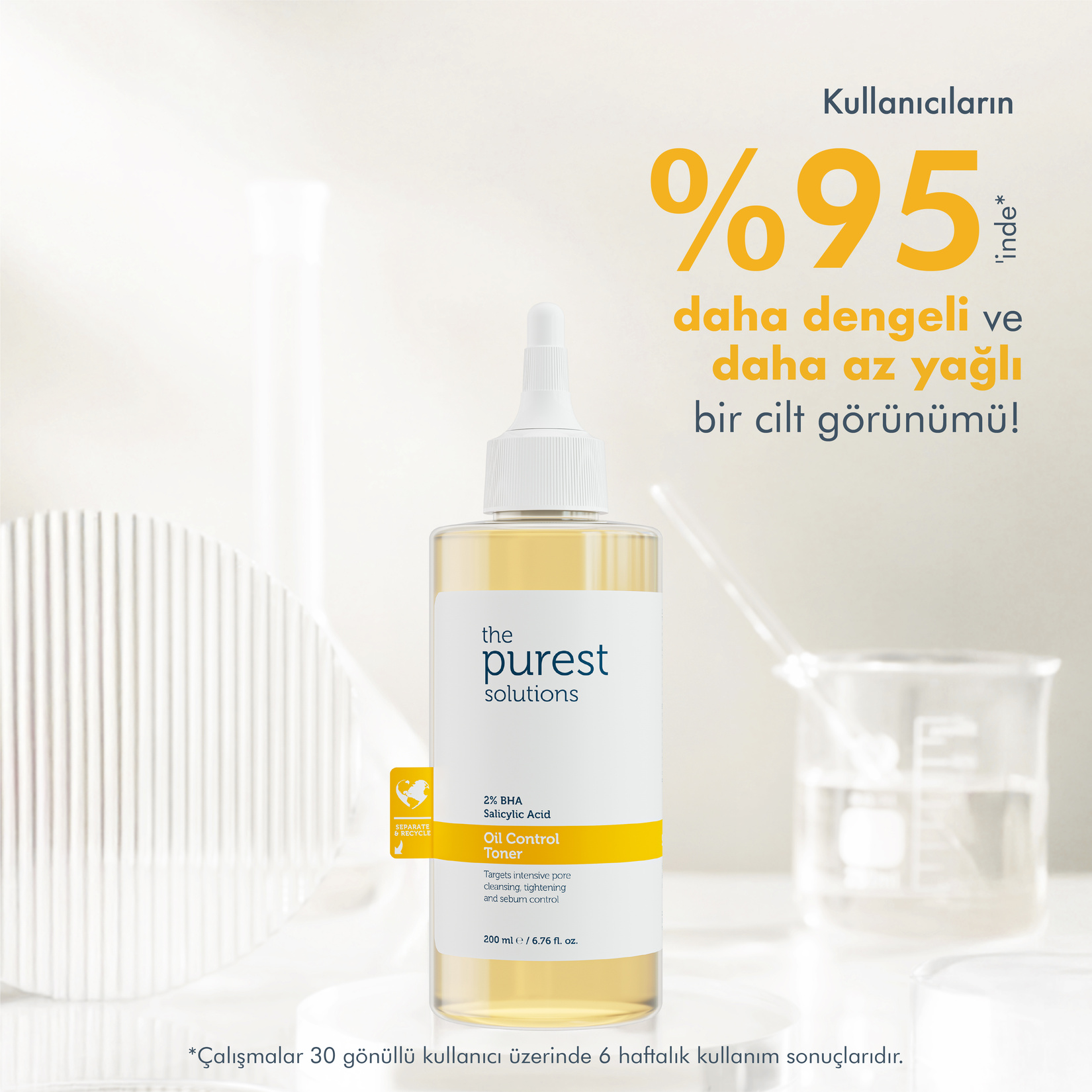 The Purest Solutions Yağlanma Dengeleyici Tonik 200 ml - Görsel 2