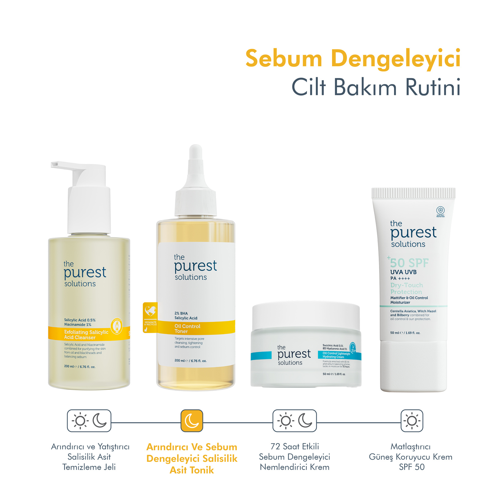 The Purest Solutions Yağlanma Dengeleyici Tonik 200 ml - Görsel 5