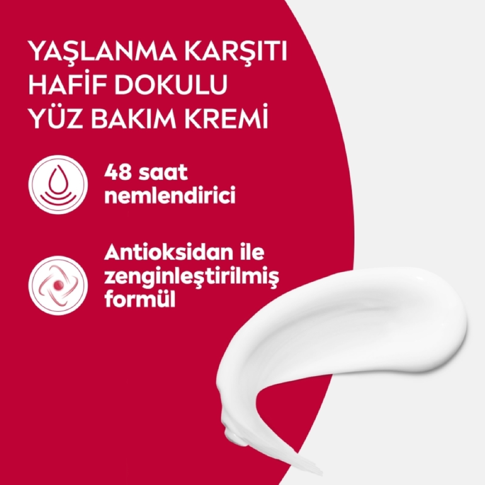 NIVEA Hafif Dokulu Yaşlanma Karşıtı Yüz Bakım Kremi 100 Ml - Görsel 5