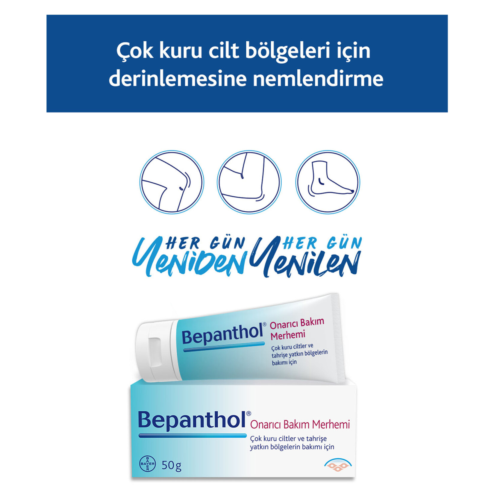 Bepanthol Onarıcı Bakım Merhemi 50 G - Görsel 2