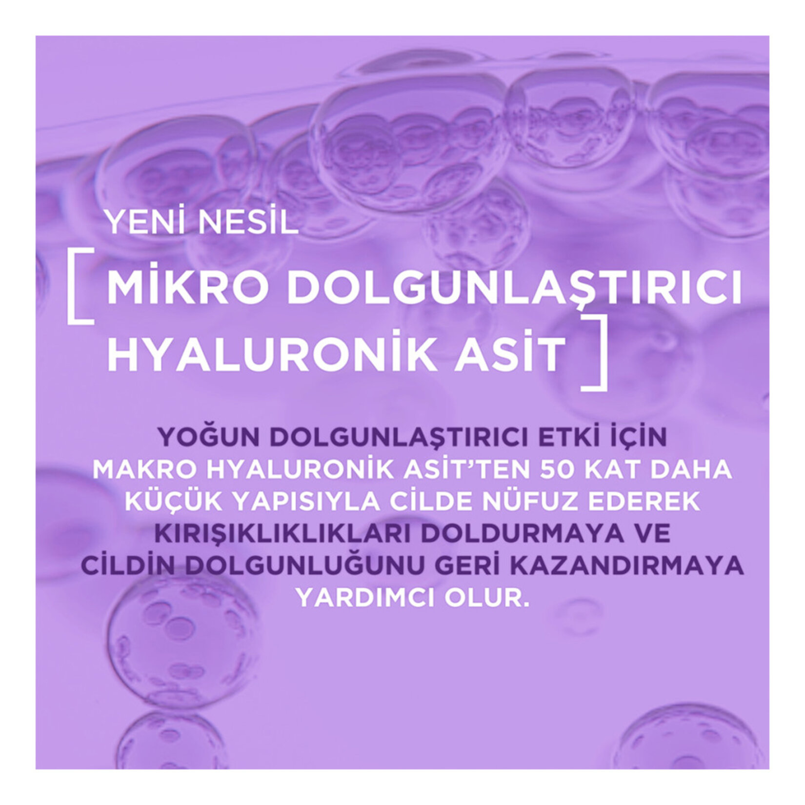 L'Oréal Paris Revitalift Filler Yoğun Dolgunlaştırıcı Yaşlanma Karşıtı Gündüz Kremi Hyaluronik Asit - Görsel 3