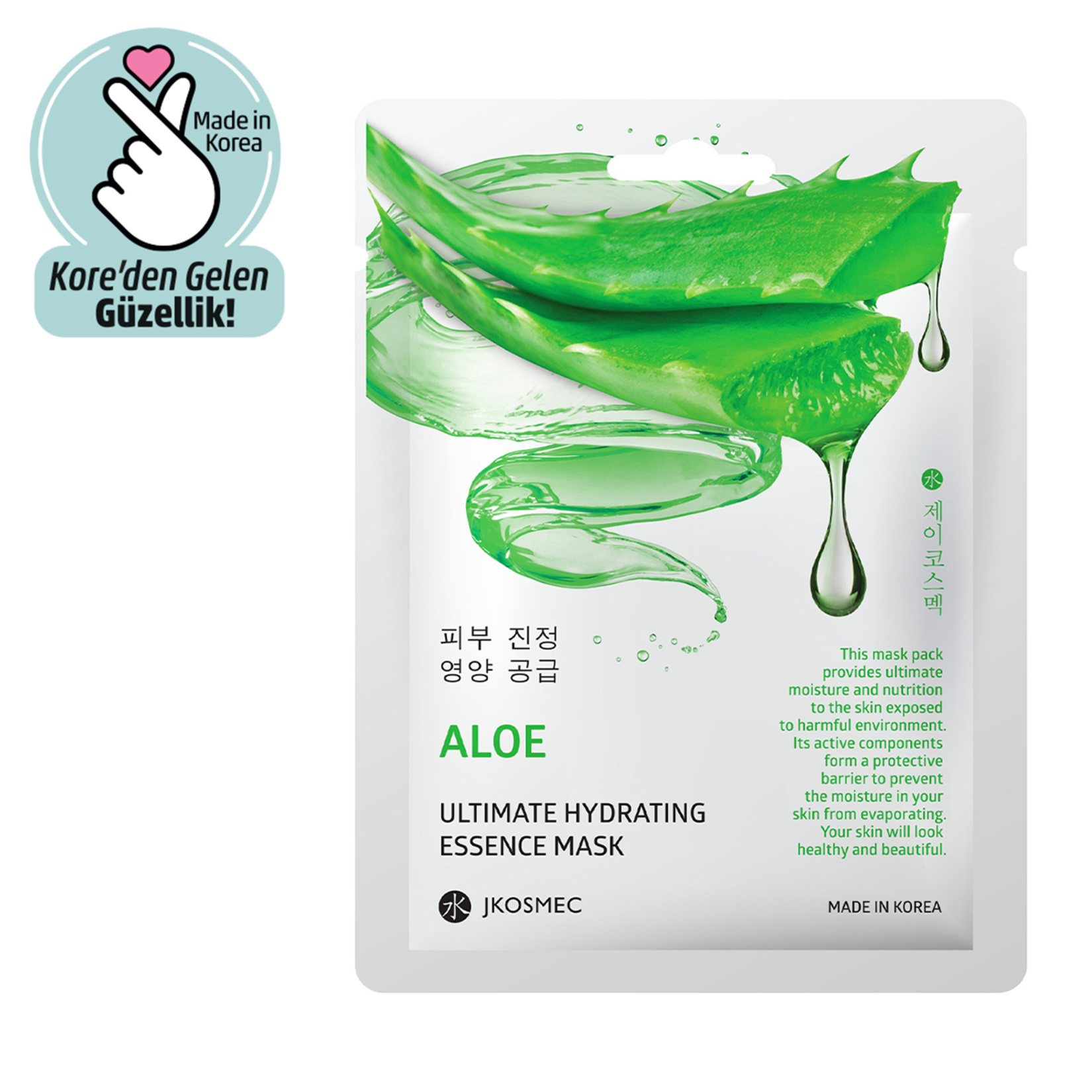 Jkosmec Aloe Ultimate Hydrating Essence Maske 25Ml
