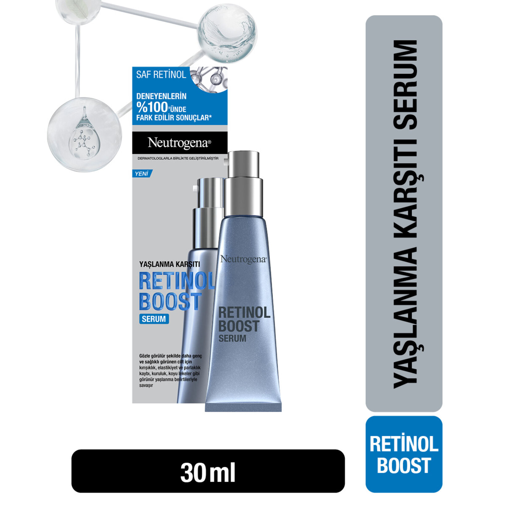 Neutrogena Retinol Boost Serum 30 Ml - Görsel 2