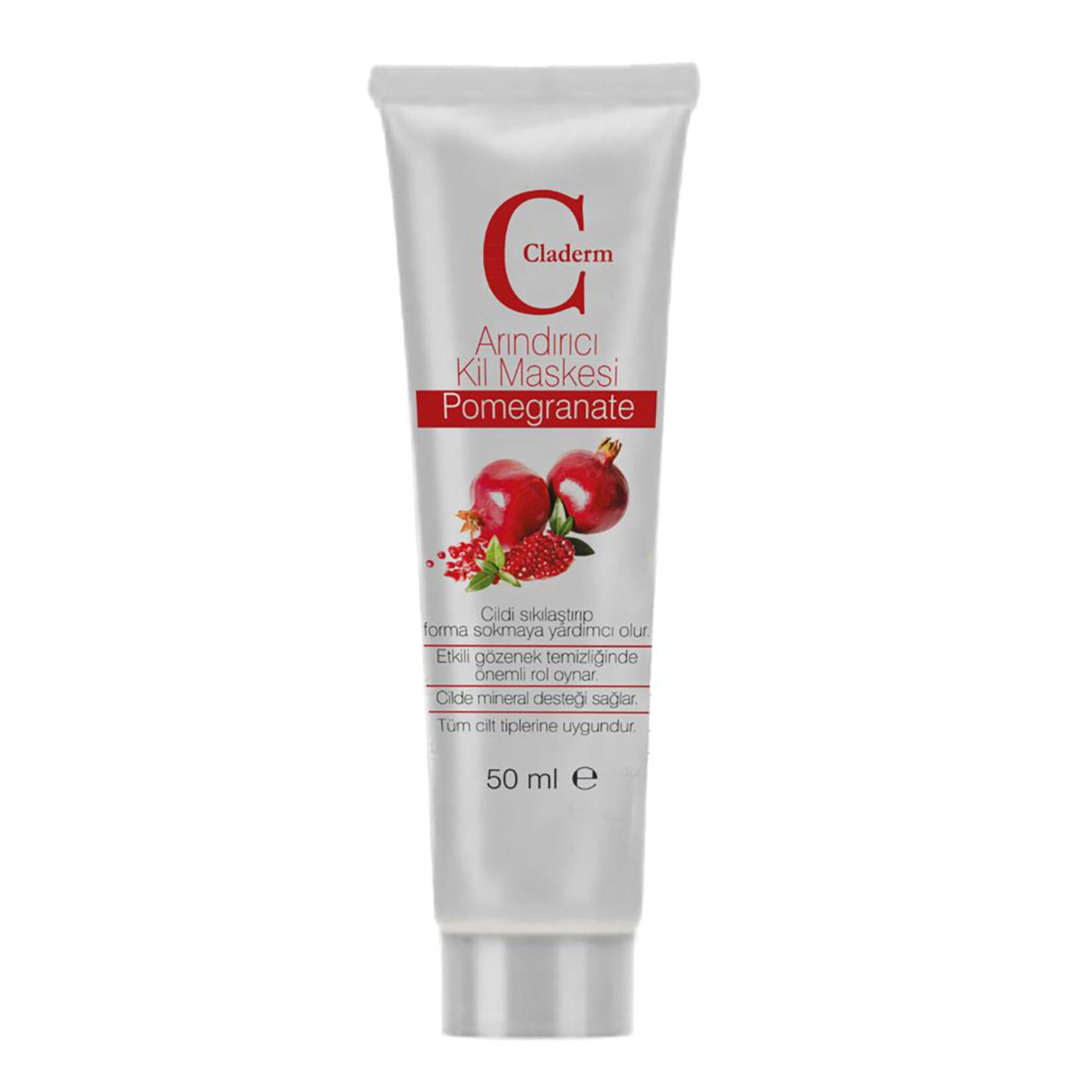 Claderm Kil Maskesi Pomegranate 50 Ml
