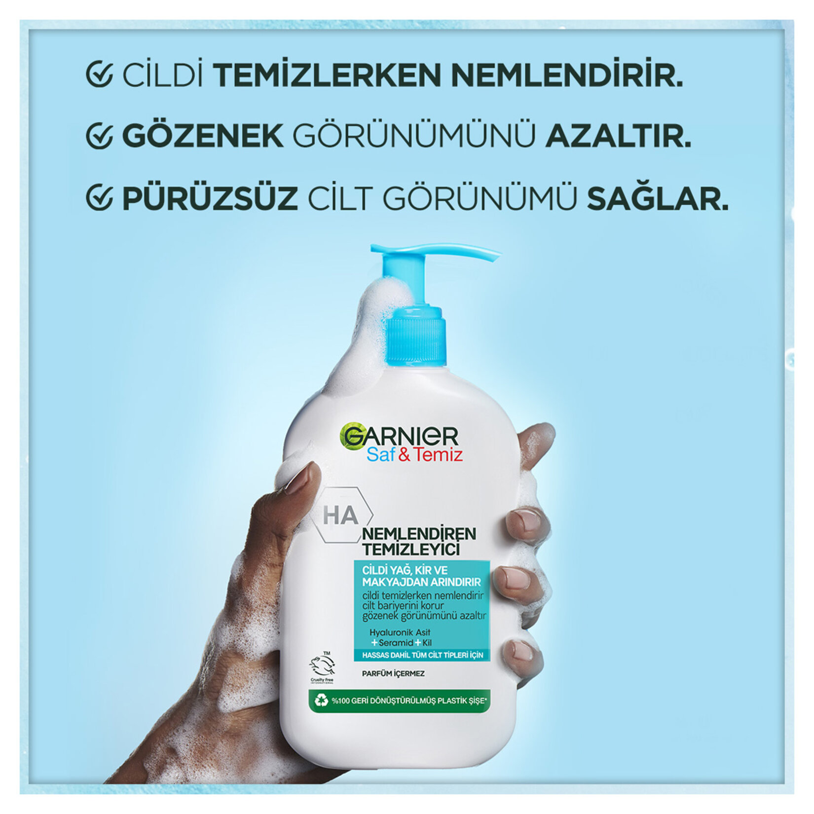 Garnier Saf & Temiz Nemlendiren Temizleyici 250 Ml - Görsel 4