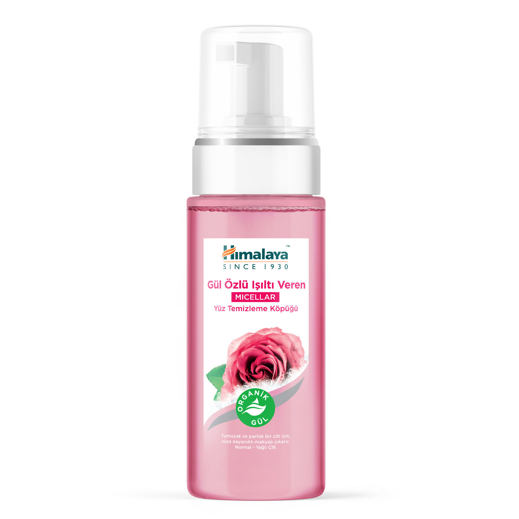 Himalaya Gül Özlü Işıltı Veren Yüz Temizleyici Köpük 150Ml