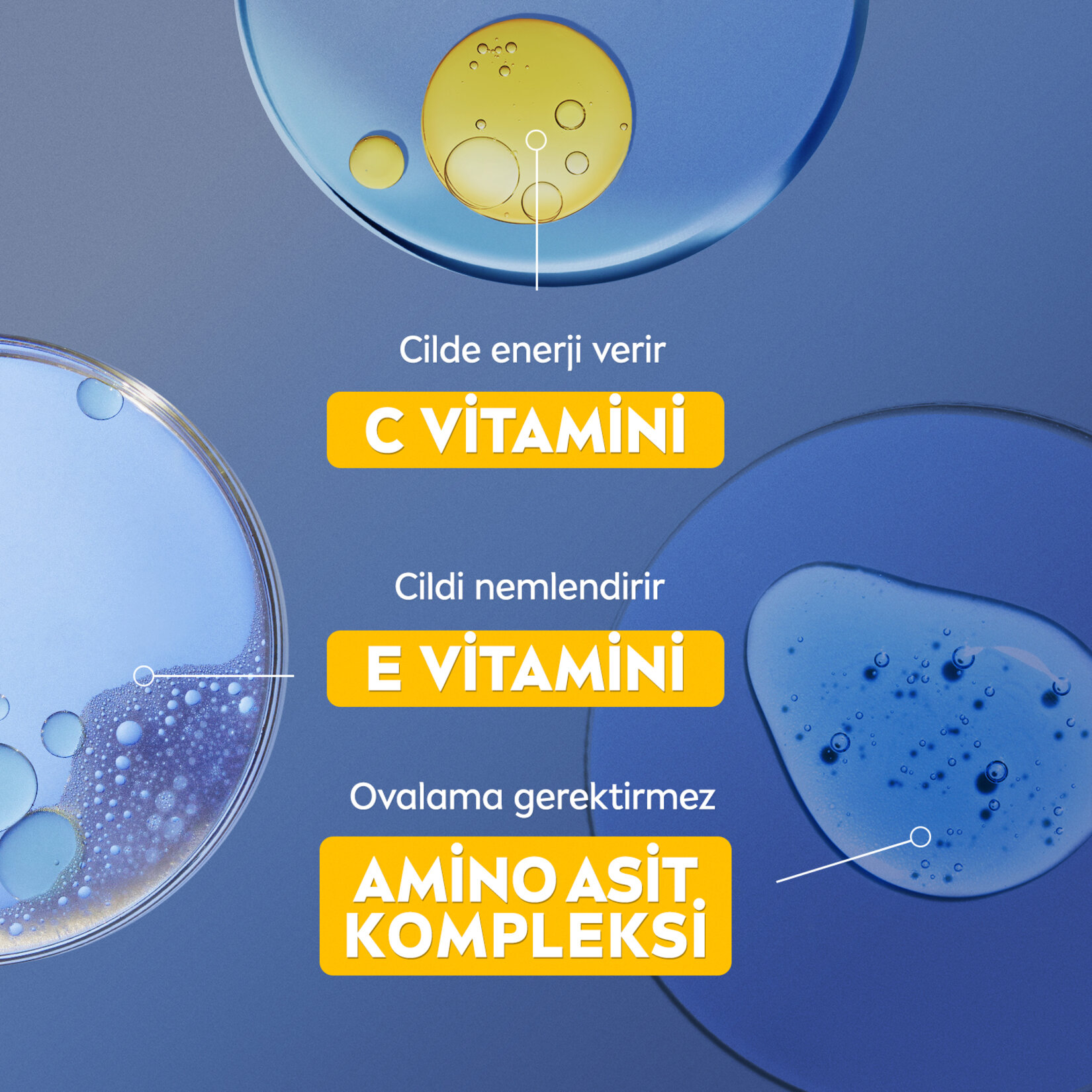 NIVEA Aydınlatıcı Serum İçerikli Micellar Makyaj Temizleme Suyu C Vitamini 400ml - Görsel 4