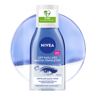 NIVEA Make Up Expert Çift Fazlı Göz Makyaj Temizleyici 125ml