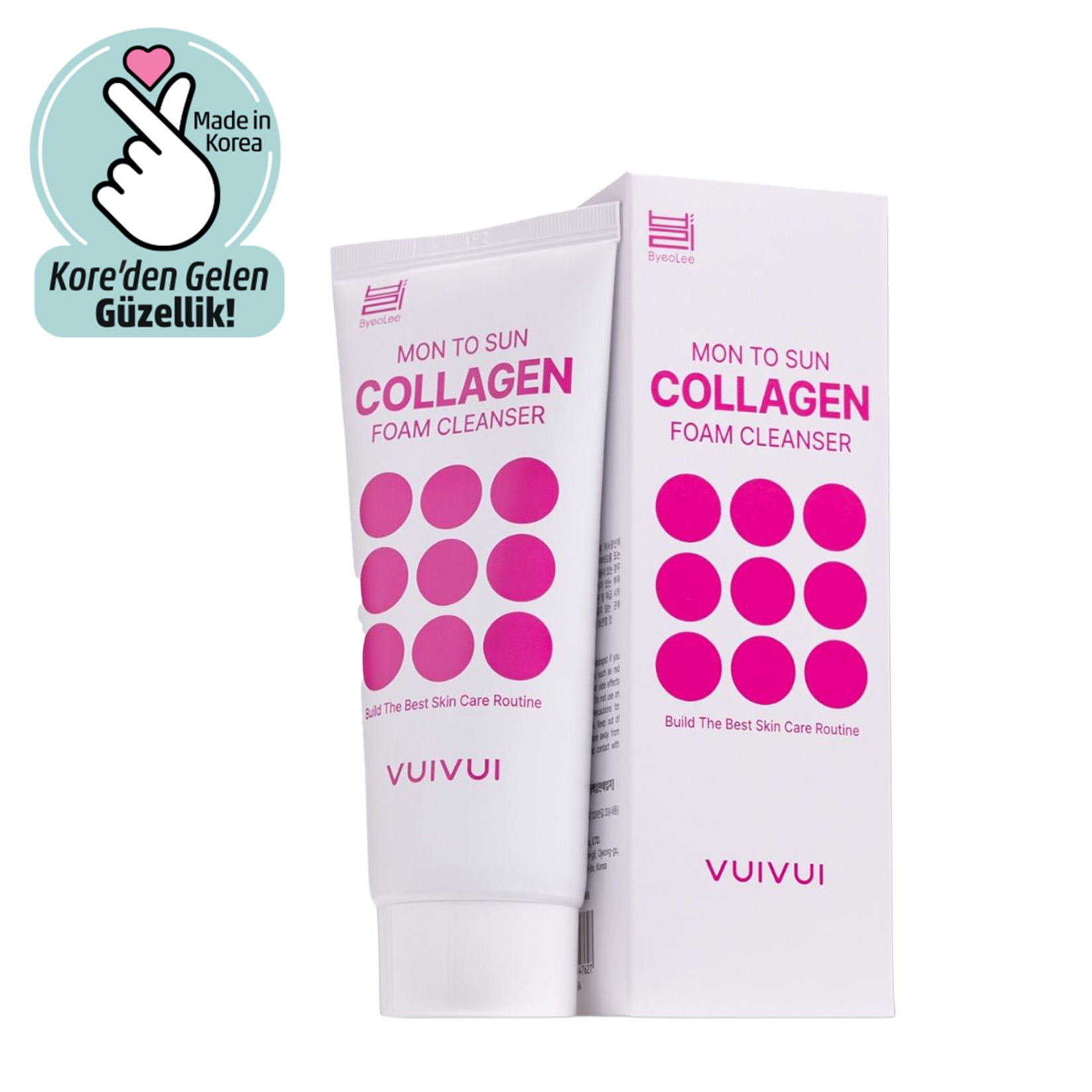 Byeolee Mon To Sun Kolajen Temizleme Köpüğü 100 G