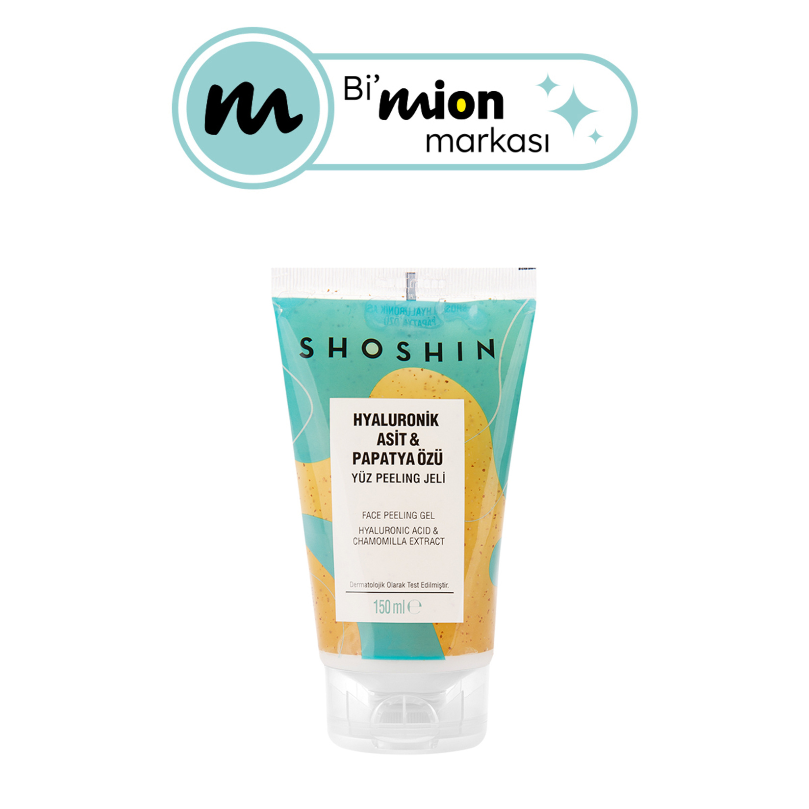 Shoshin Hyaluronik Asit & Papatya Özü  Yüz Peeling Jeli 150 Ml