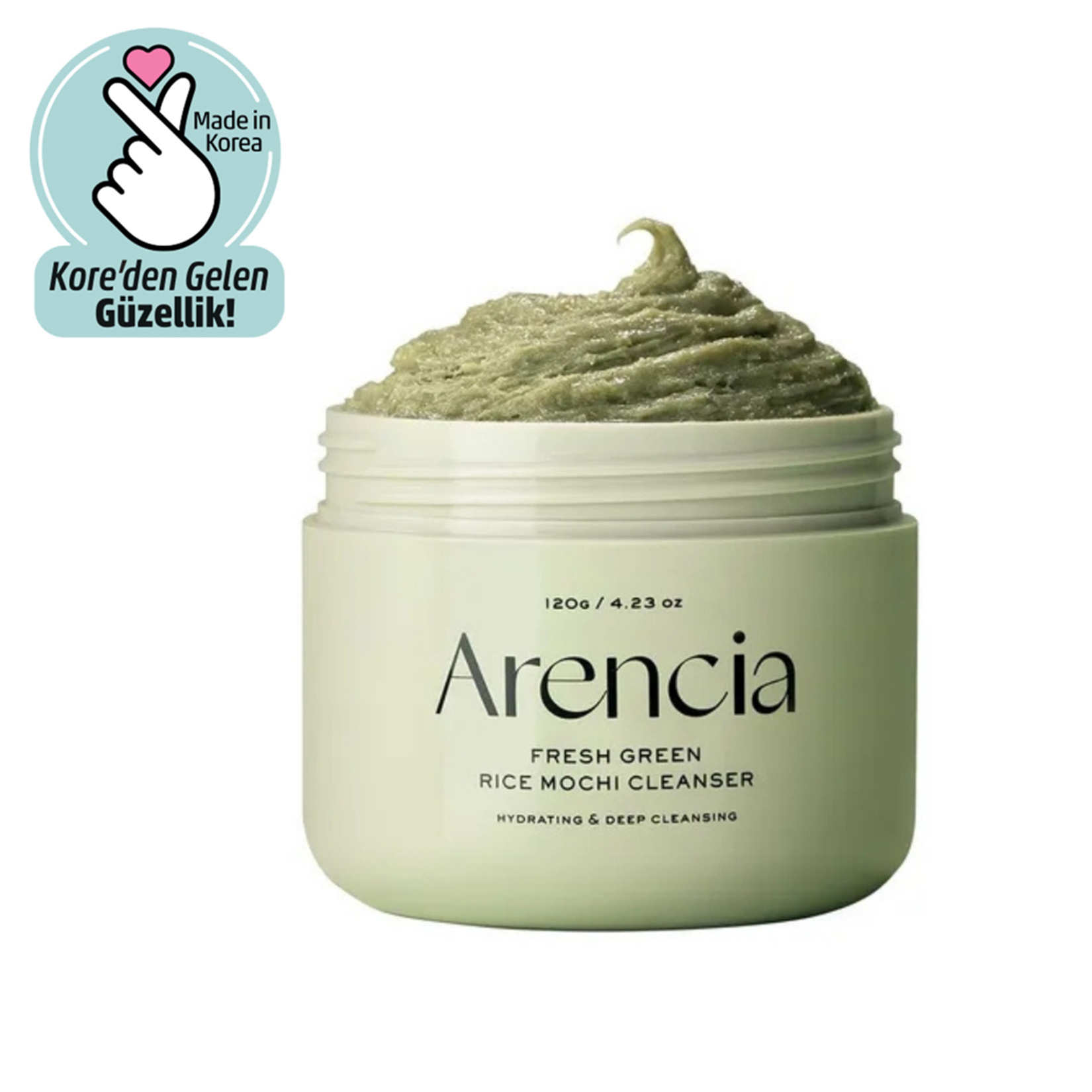 Arencia Fresh Green Rice Mochi Cleanser 120 G