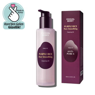 Eqqualberry Purple Rice Pore Cleansing Oil 200 Ml