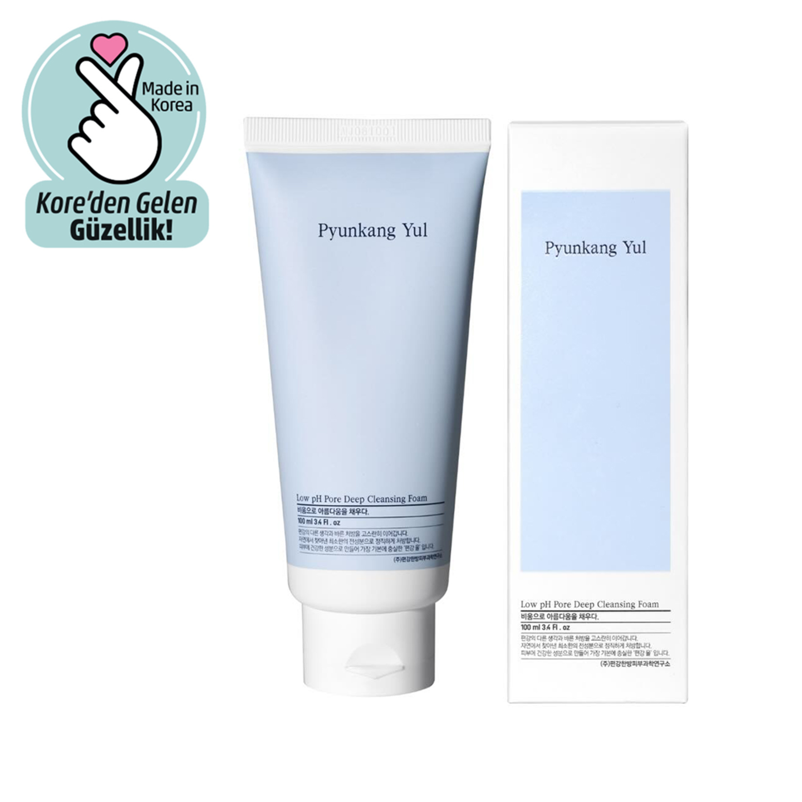 Pyunkang Yul Low PH Pore Deep Cleansing Foam 100 Ml