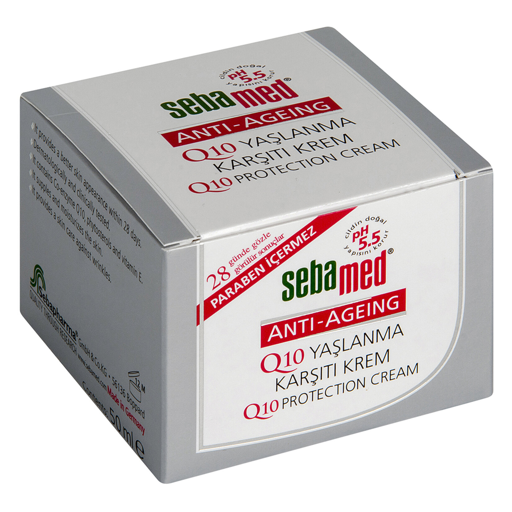 Sebamed Q10 Yaşlanma Karşıtı Koruyucu Krem 50 Ml