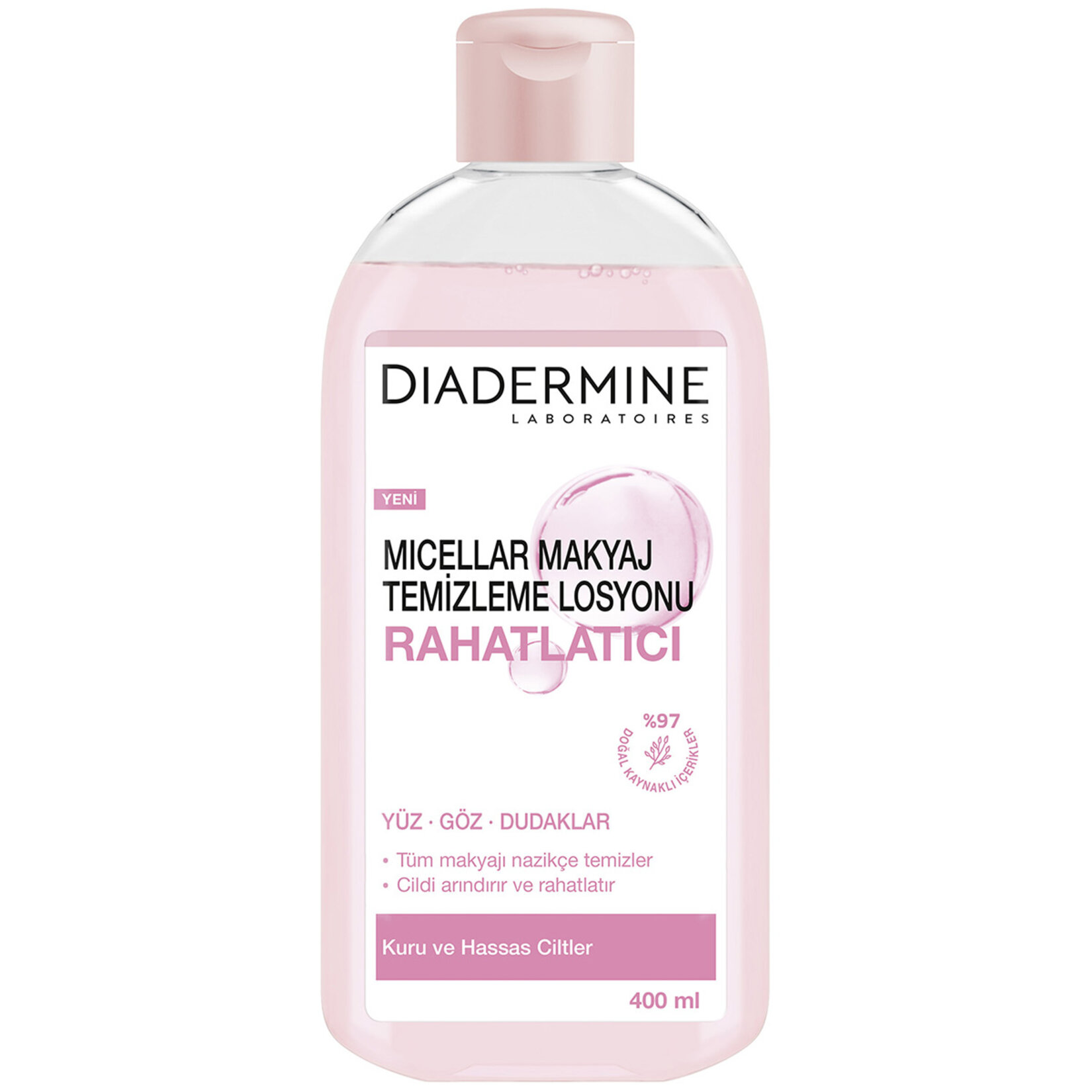 Diadermine Micellar Makyaj Temizleme Losyonu 400 Ml