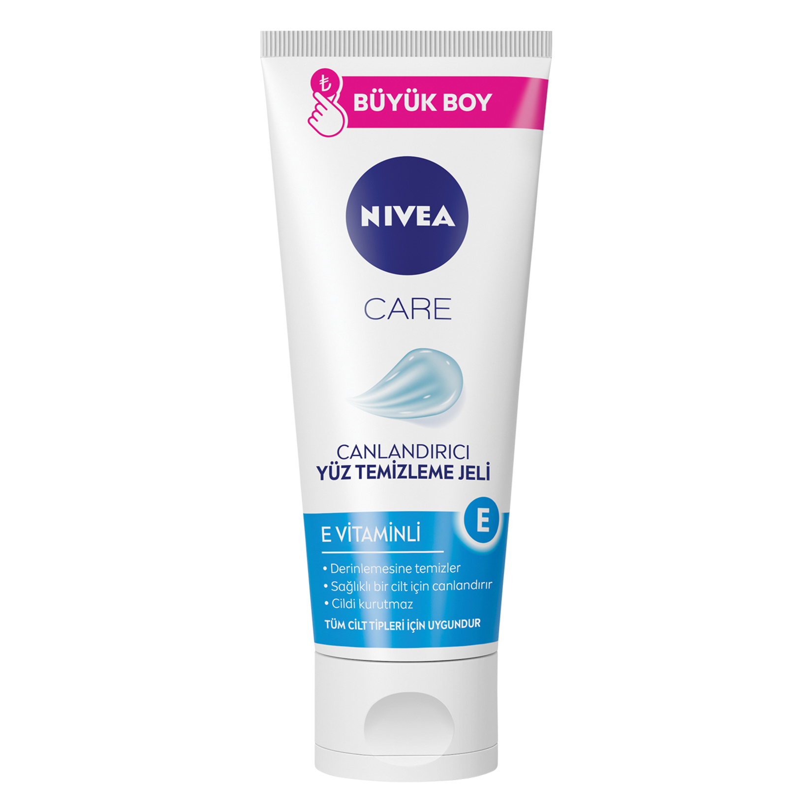 NIVEA Canlandırıcı ve Feralatıcı Yüz Temizleme Jeli 225 Ml - Görsel 1