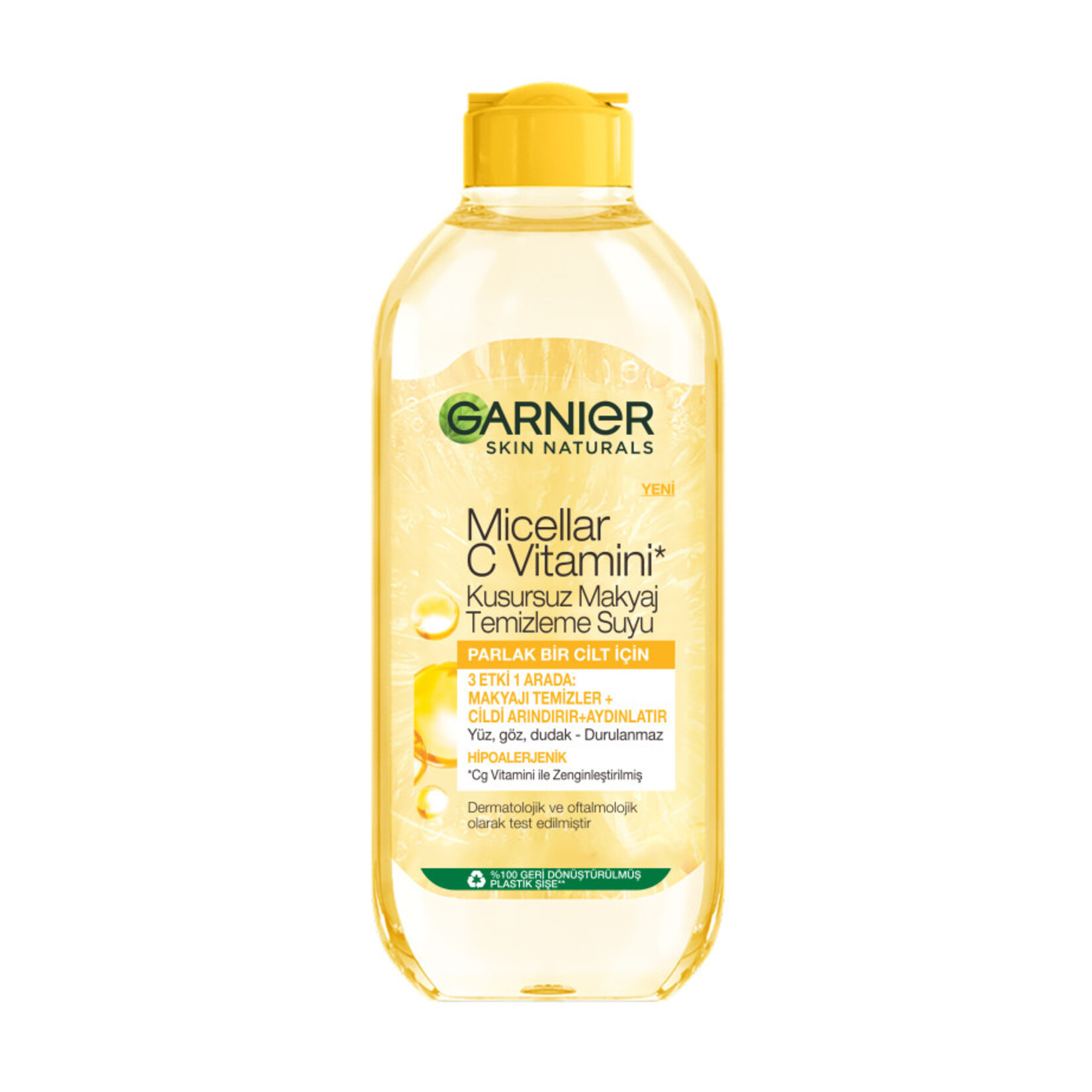 Garnier Micellar C Vitamini Kusursuz Makyaj Temizleme Suyu 400ml - Görsel 1