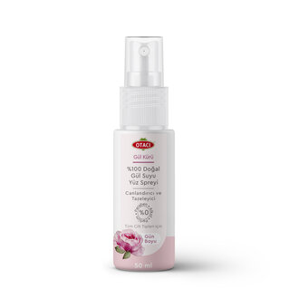 Otacı Gül Kürü Yüz Spreyi %100 Doğal Gülsuyu 50Ml