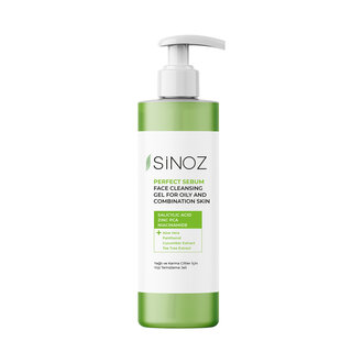 Sinoz Yağlı ve Karma Cilt Yüz Temizleme Jeli 400Ml