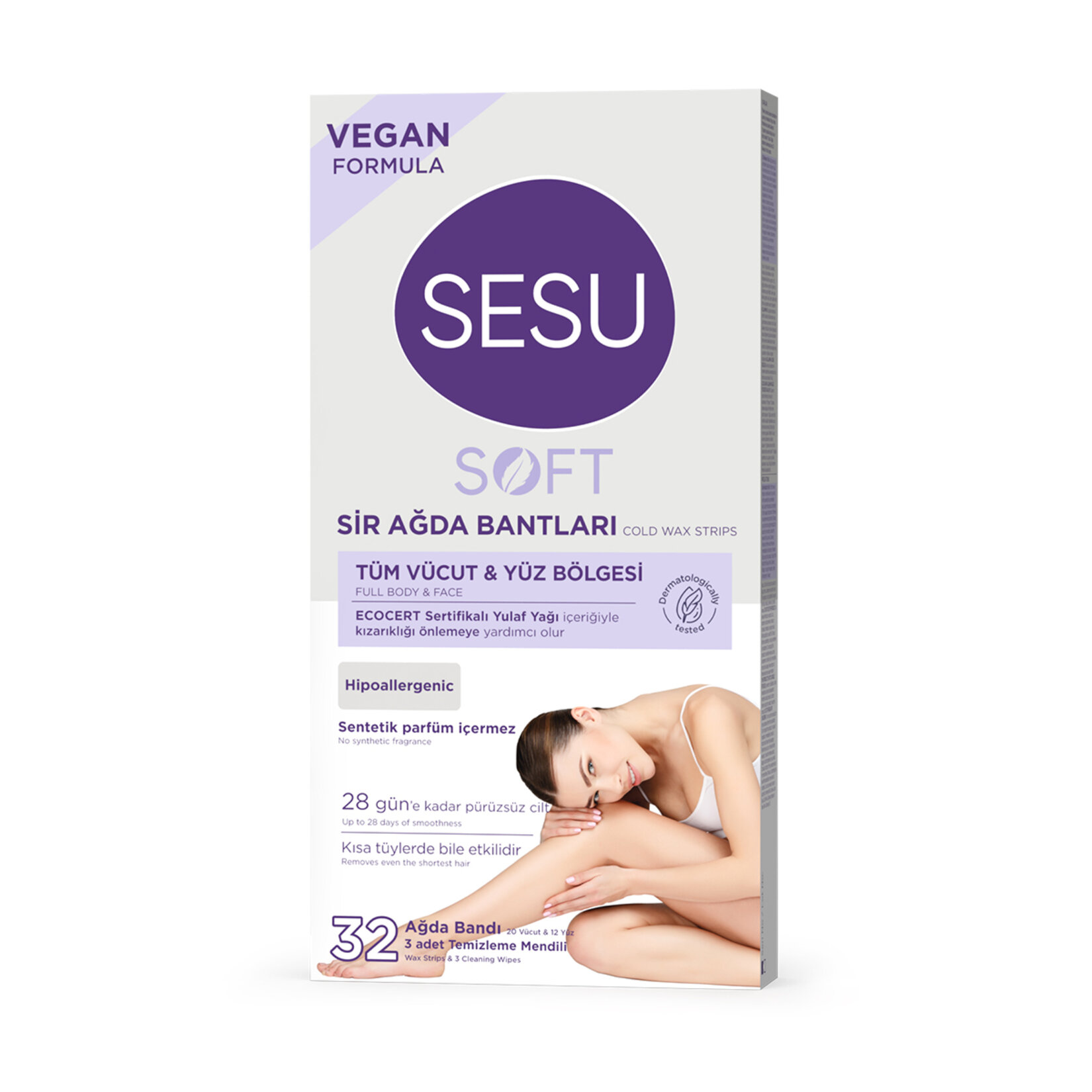 Sesu Ağda Bandı 32'li Soft Yulaf 2023