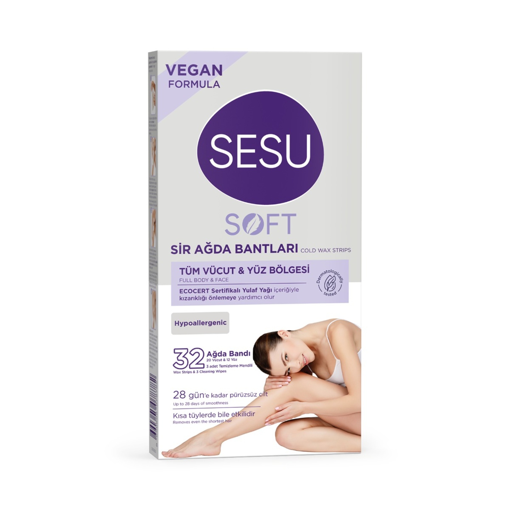 Sesu Soft Ağda Bandı Maxi Set 32'li
